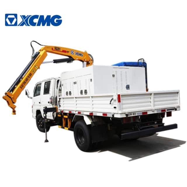 XCMG original manufacturer SQ4ZK2 4 ton small crane truck mounted folding crane for sale